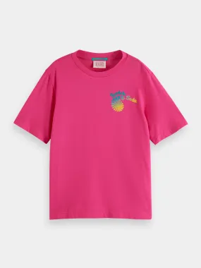 Kids - Gradient artwork relaxed-fit t-shirt