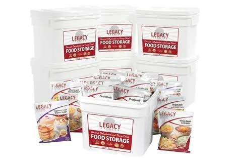 Legacy Premium Breakfast & Entrée Package - 720 Servings