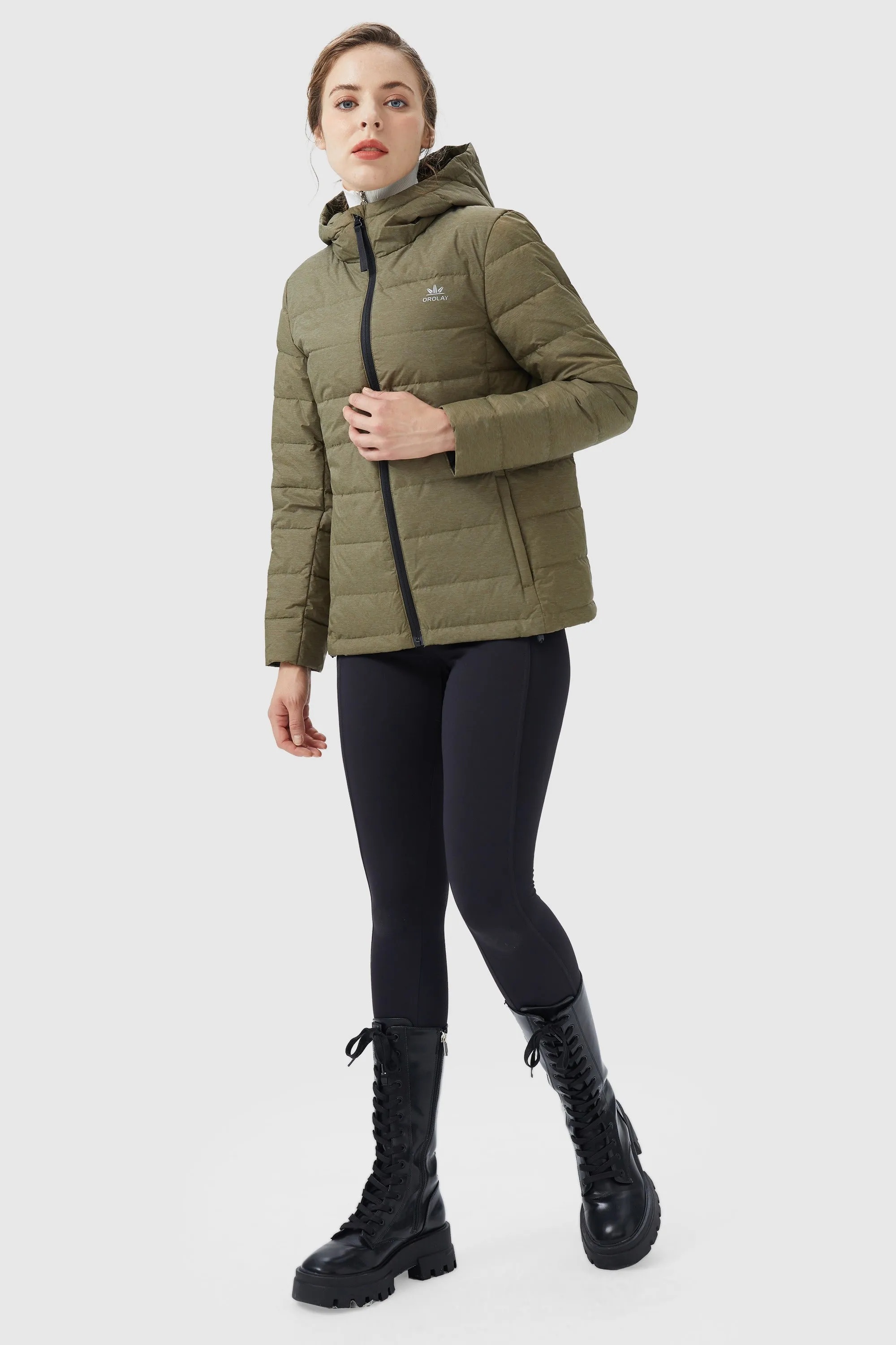 Light  Packable Quilted Puffer Jacket