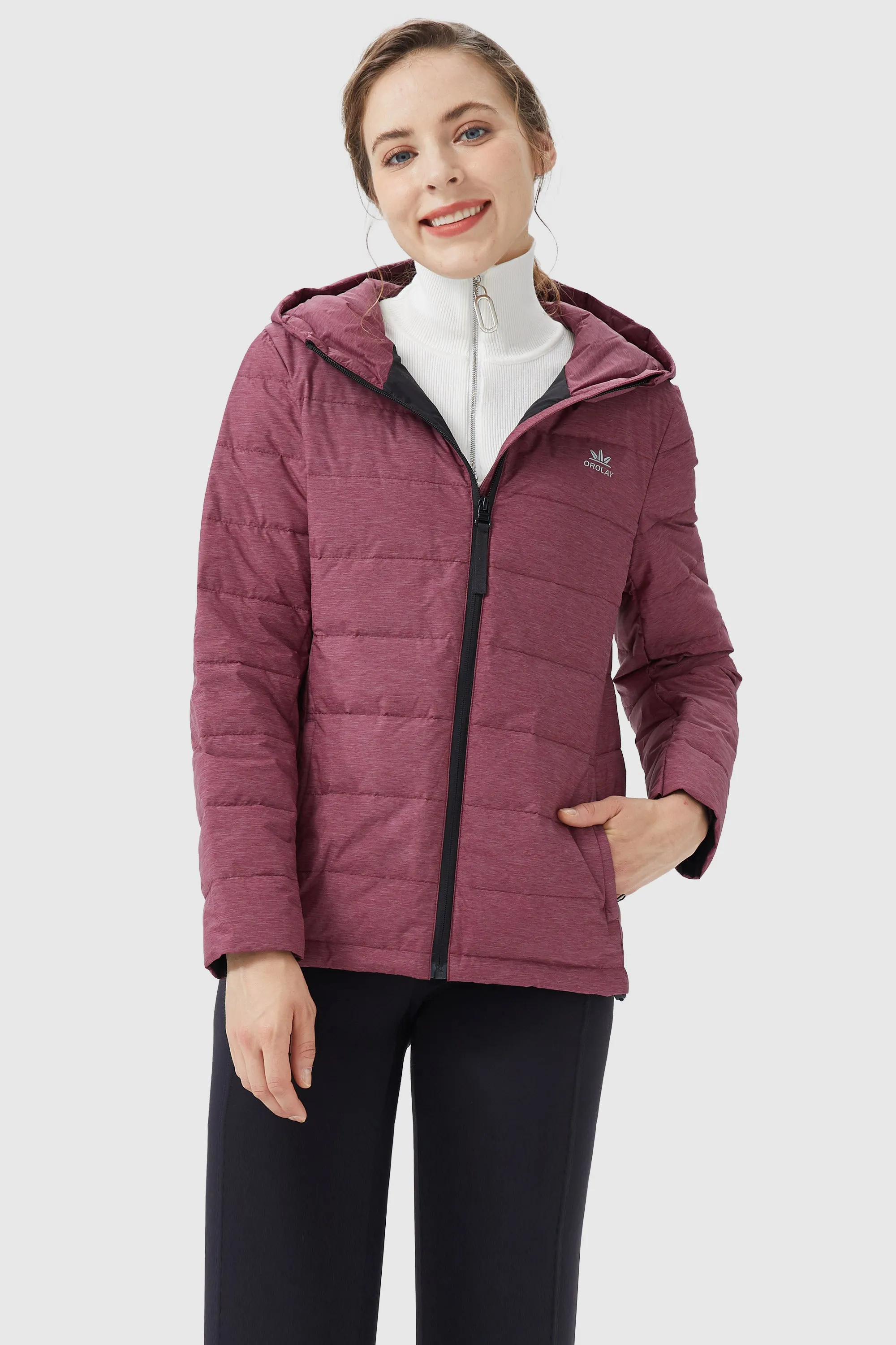 Light  Packable Quilted Puffer Jacket