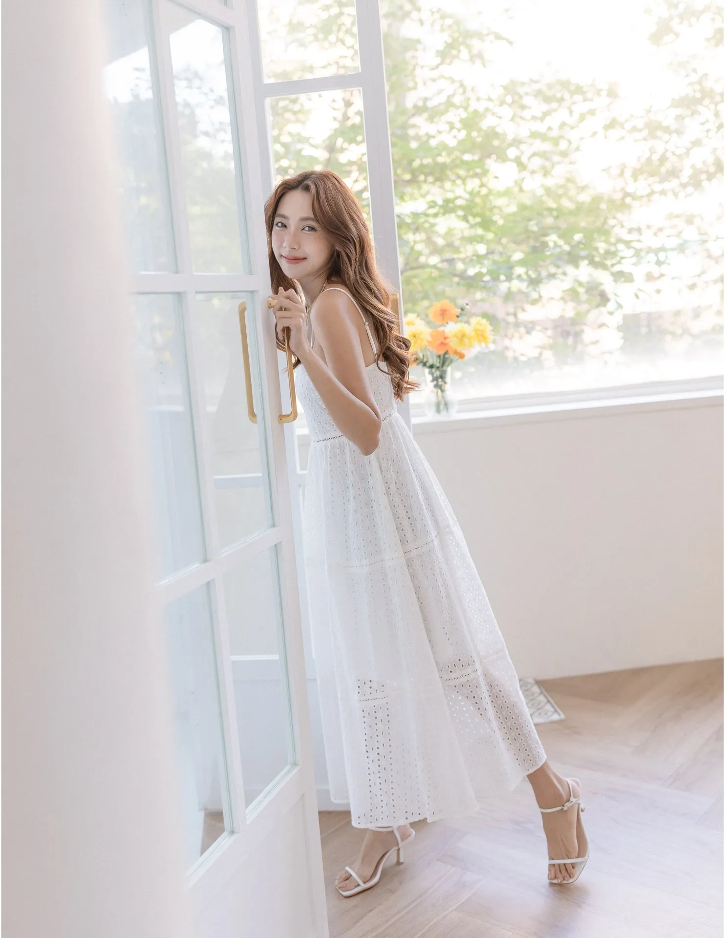 Lulu Dress in White