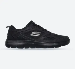 Men's Wide Fit Skechers 52812 Summits South Rim Sports Trainers - Black