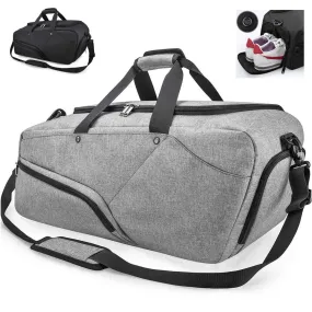 NBLX™ Men's Large Gym Travel Duffle Weekend Bag w/ Shoe Storage