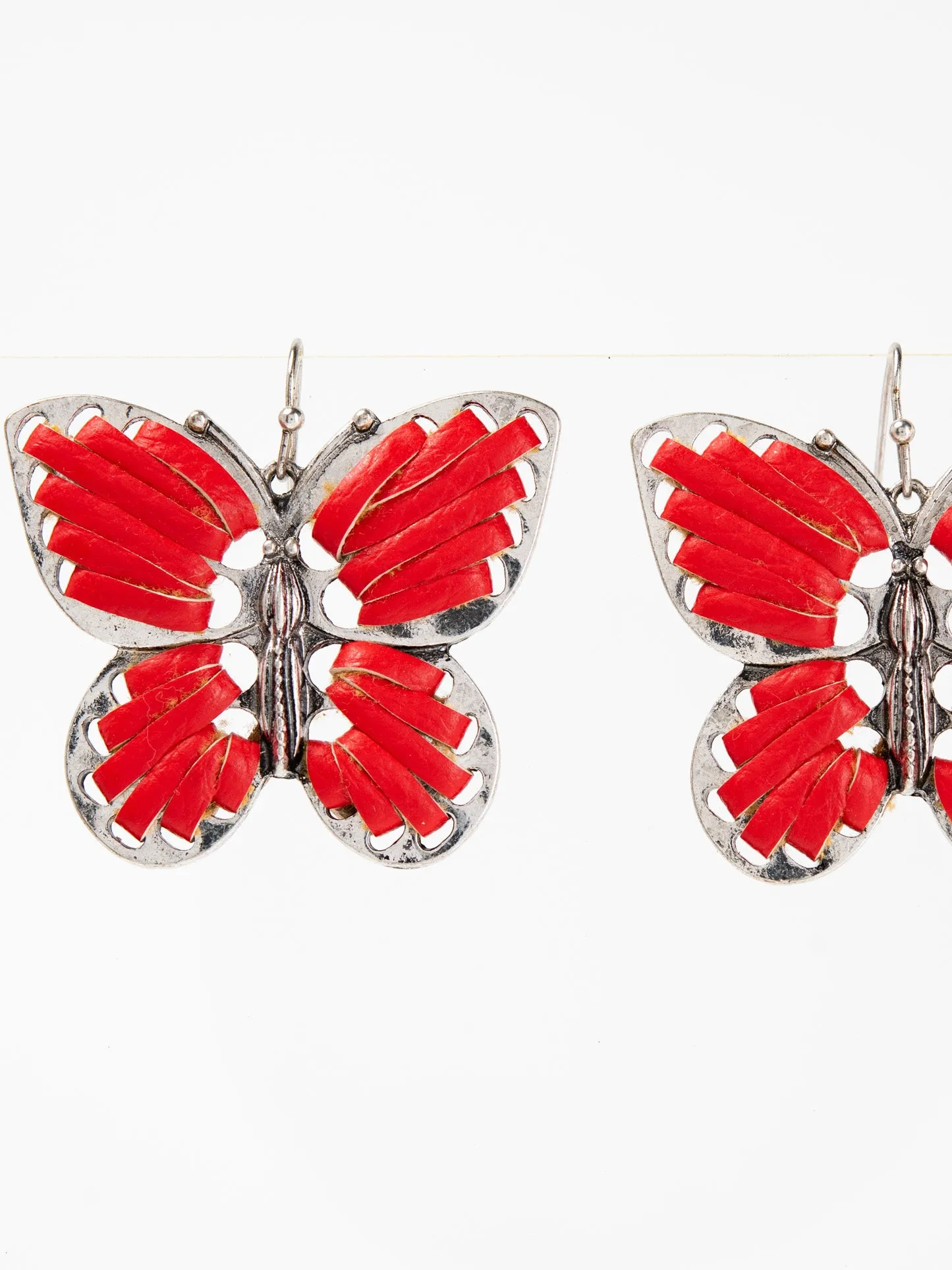 Nebula Western Wrapped Butterfly Drop Earrings