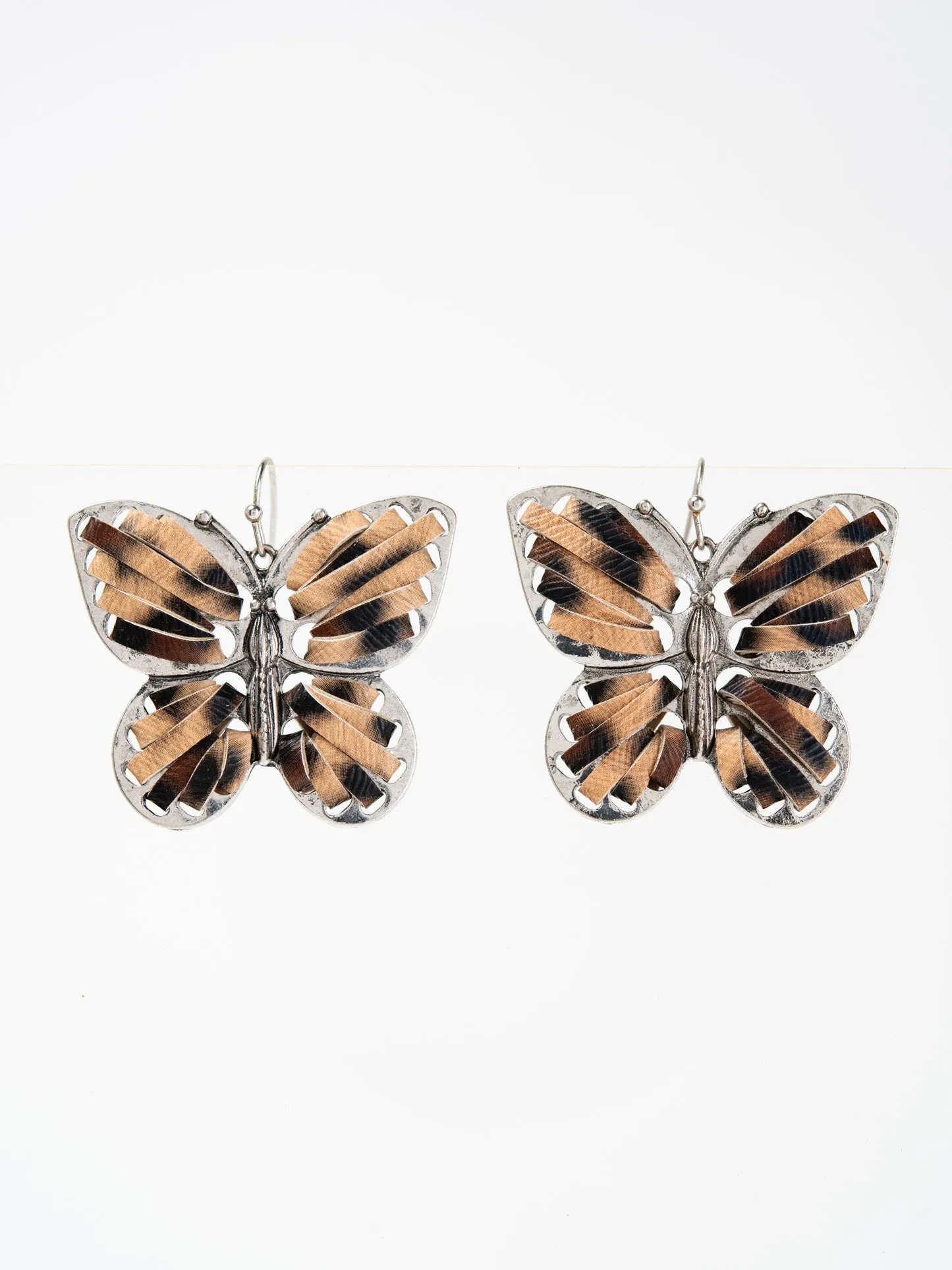 Nebula Western Wrapped Butterfly Drop Earrings