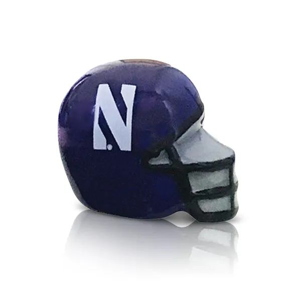 Northwestern Helmet Mini by Nora Fleming