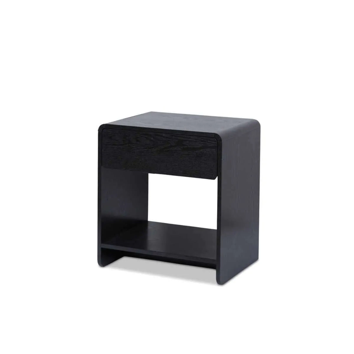 Owen Bedside Table - Black