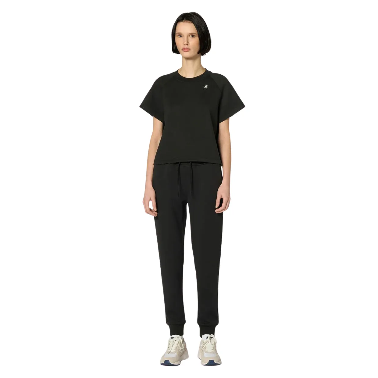 Pantaloni Donna K-Way Ginevra Light Spacer Nero