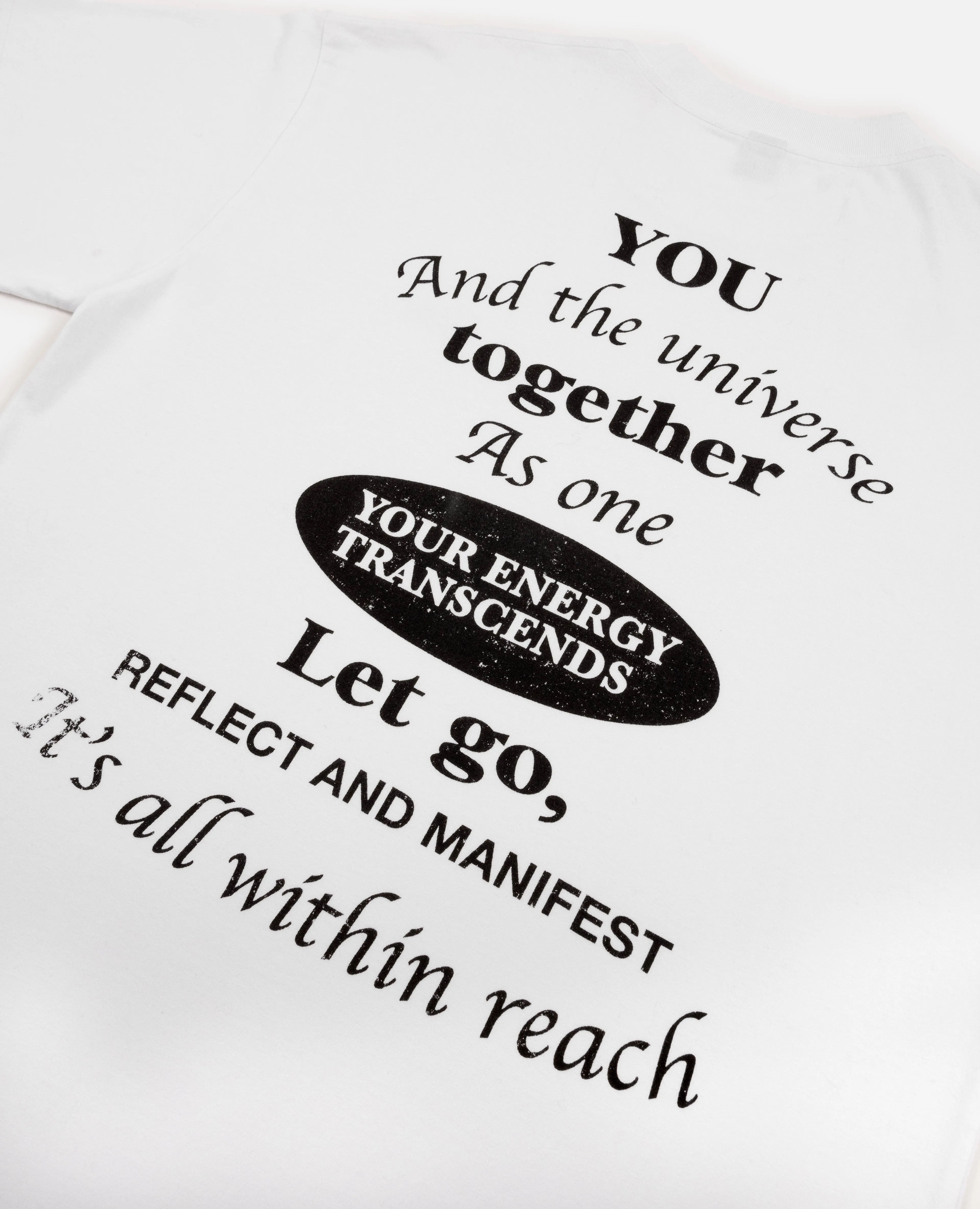 Patta Reflect And Manifest Washed T-Shirt (White)