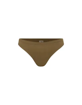 Premium Seamless Sports G-String - Birch Brown