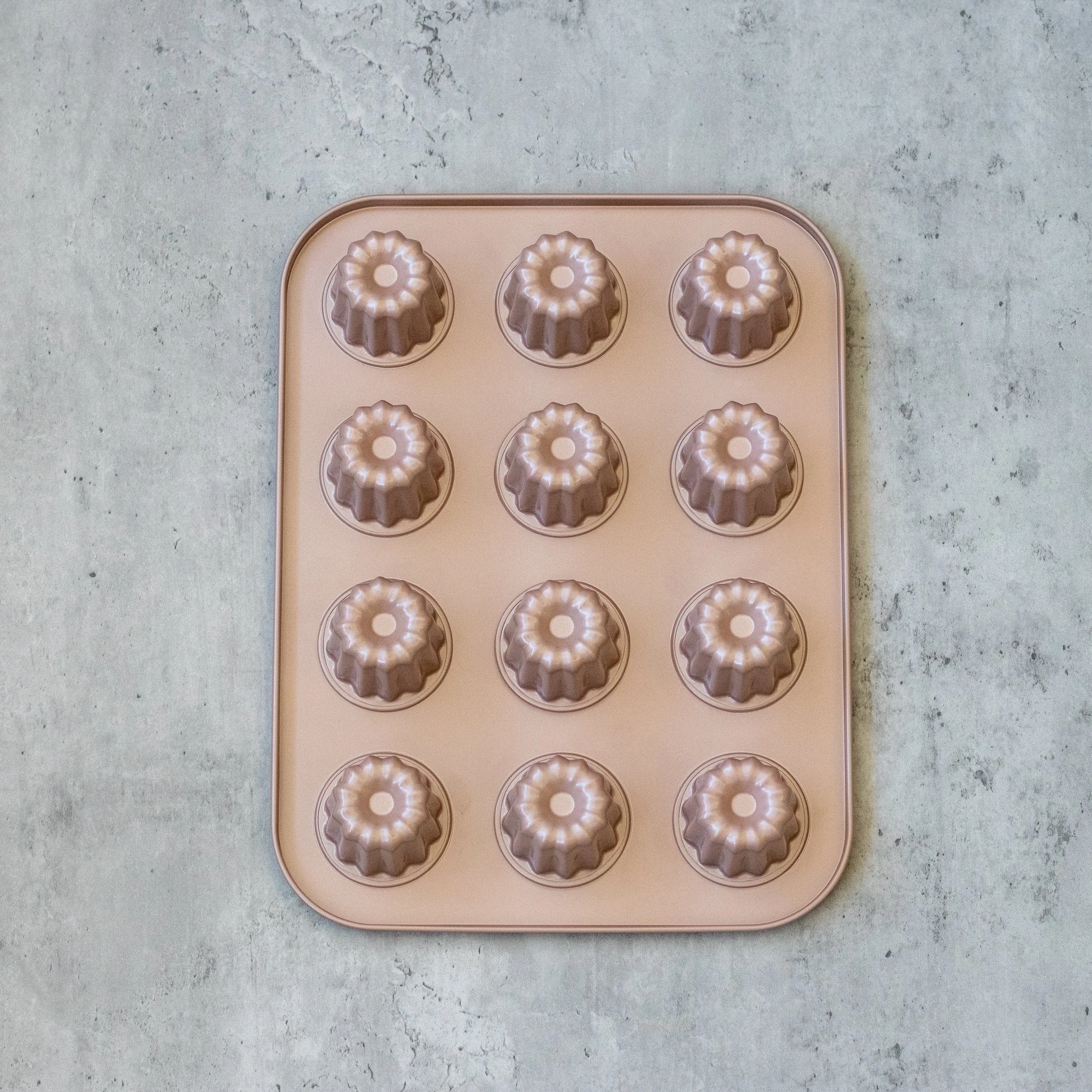 Rose Gold Canele Mould