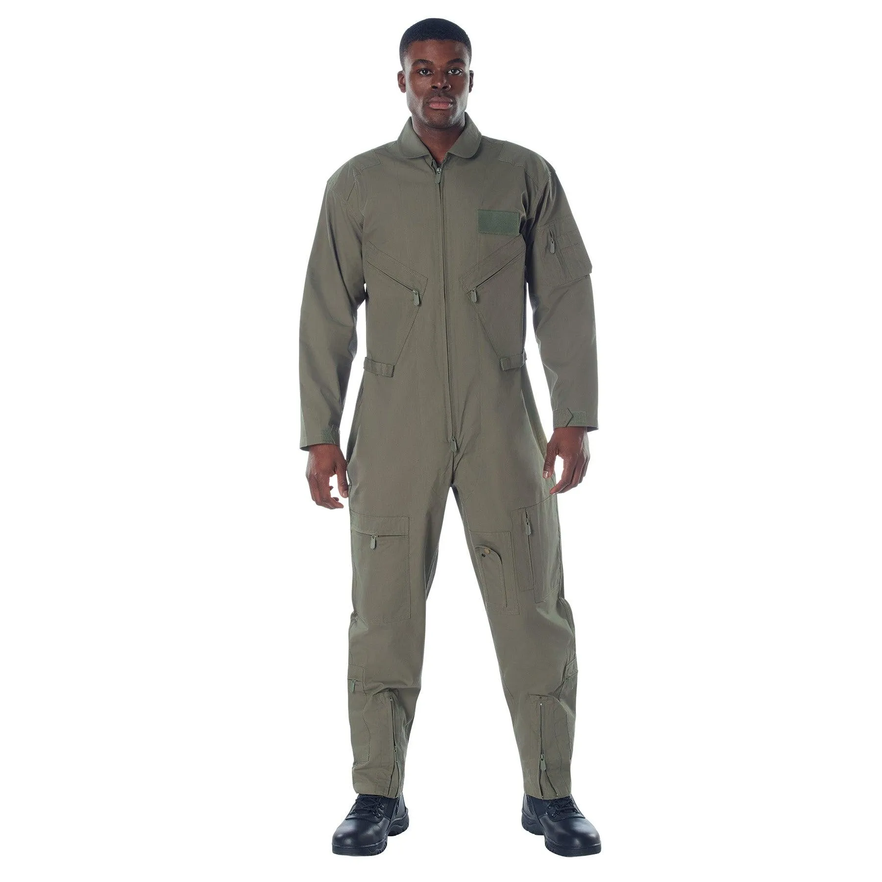 Rothco Mens CWU-27/P Military Flight Suit (Foliage Green)