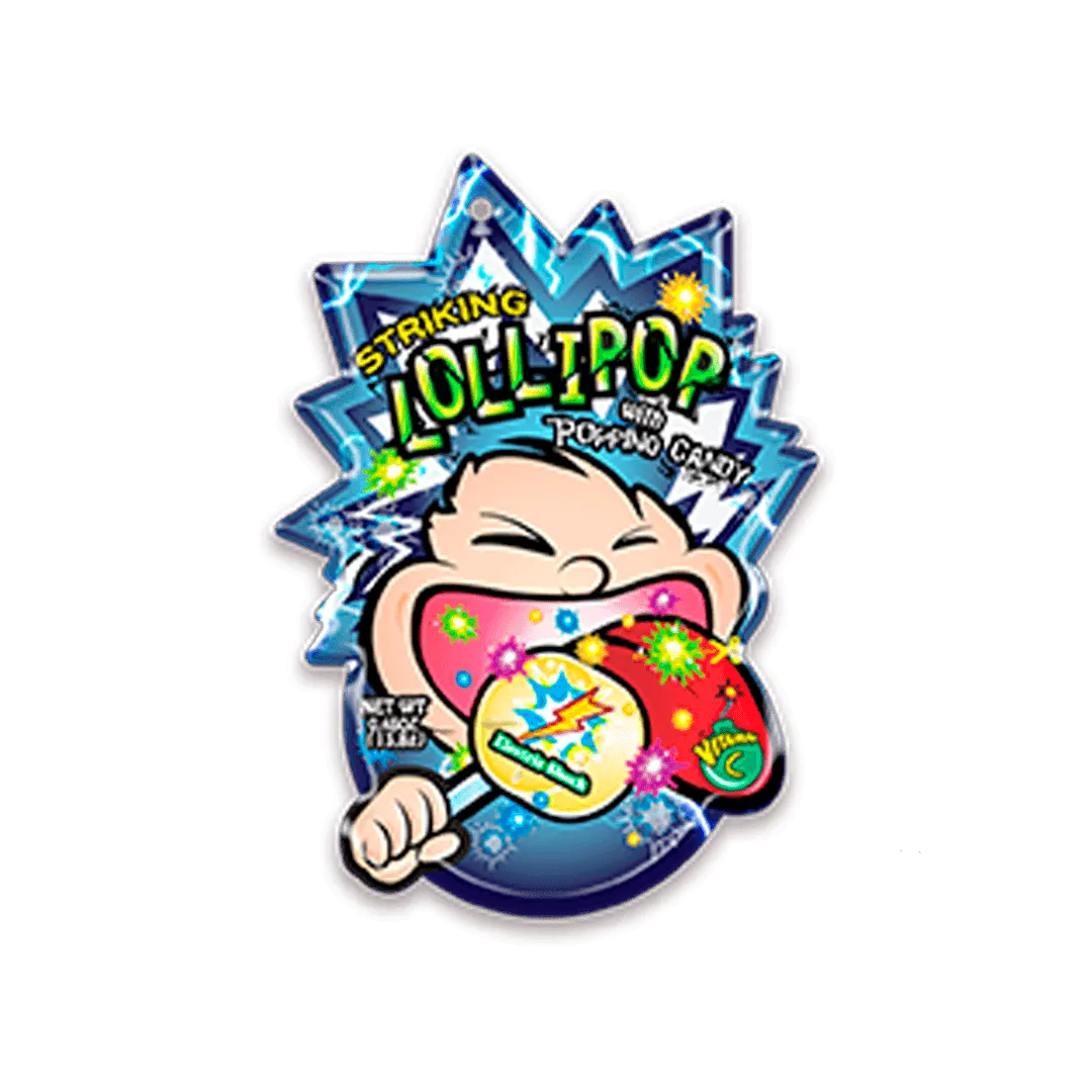 Striking Lollipop Electric Shock