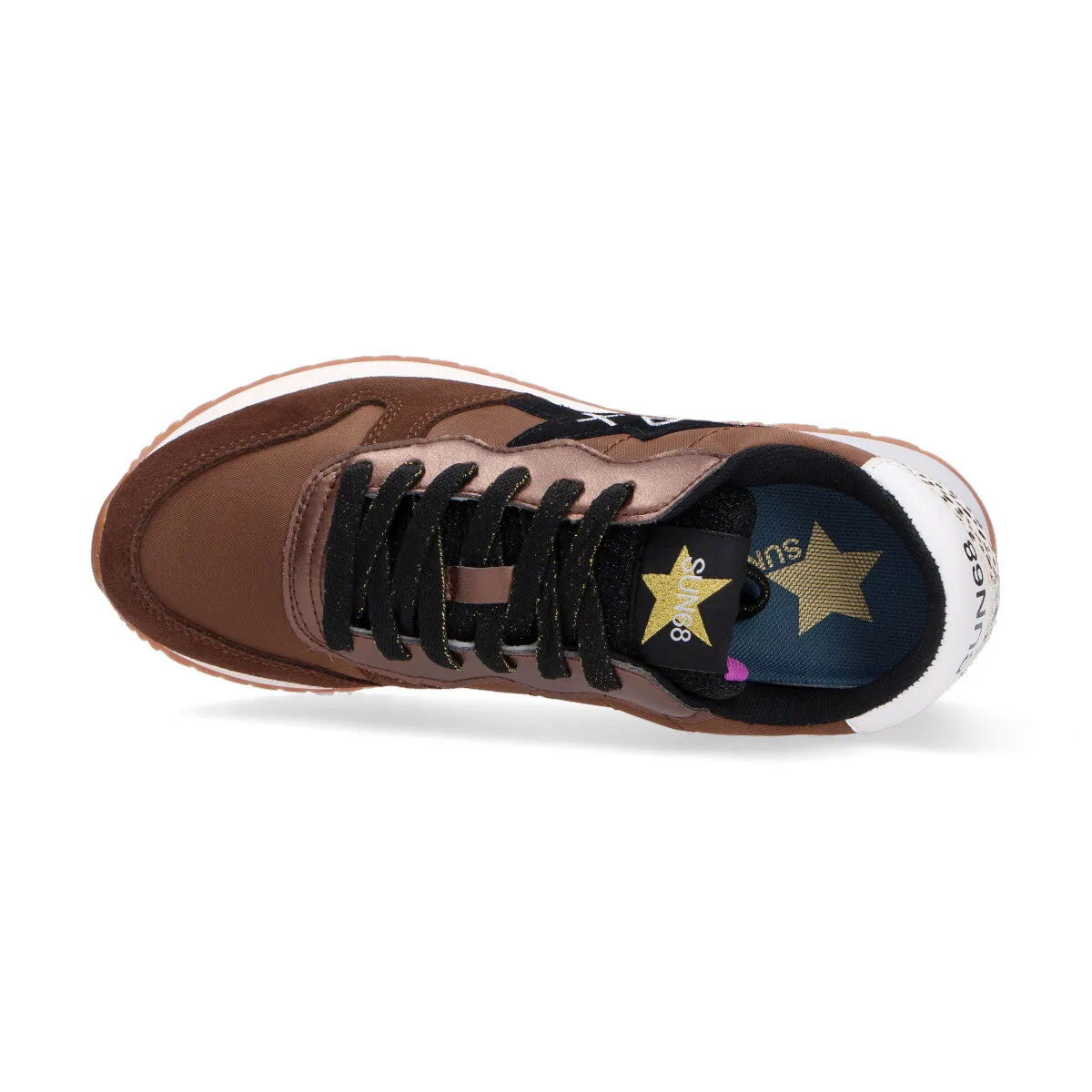 SUN68 sneaker Stargirl  Animal marrone