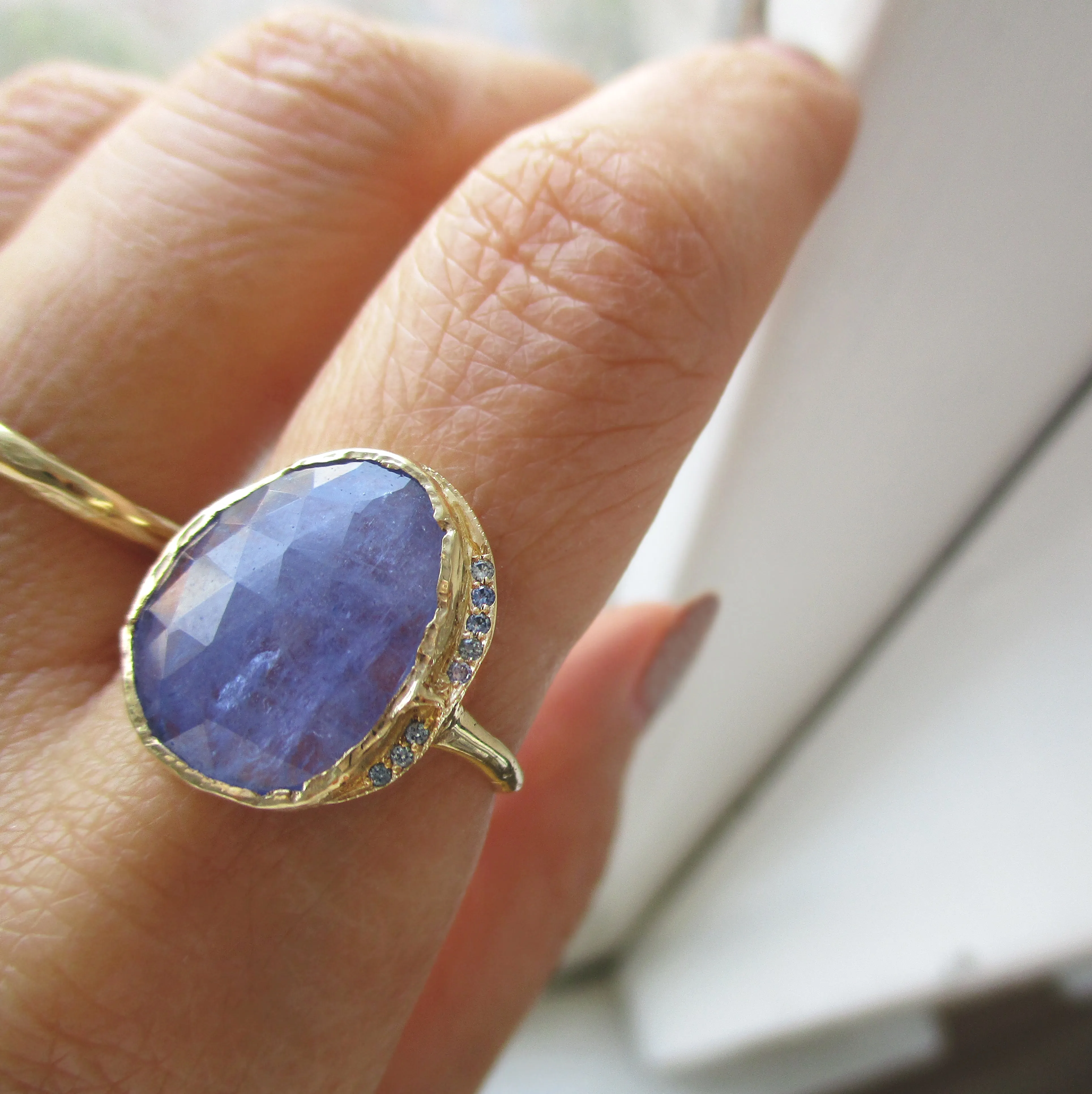 Tanzanite Hidden Cove Ring