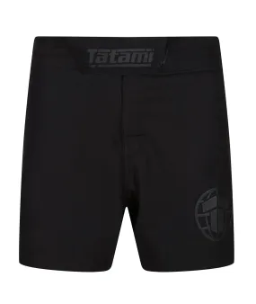 Tatami Pro Grappling Shorts - Black on Black