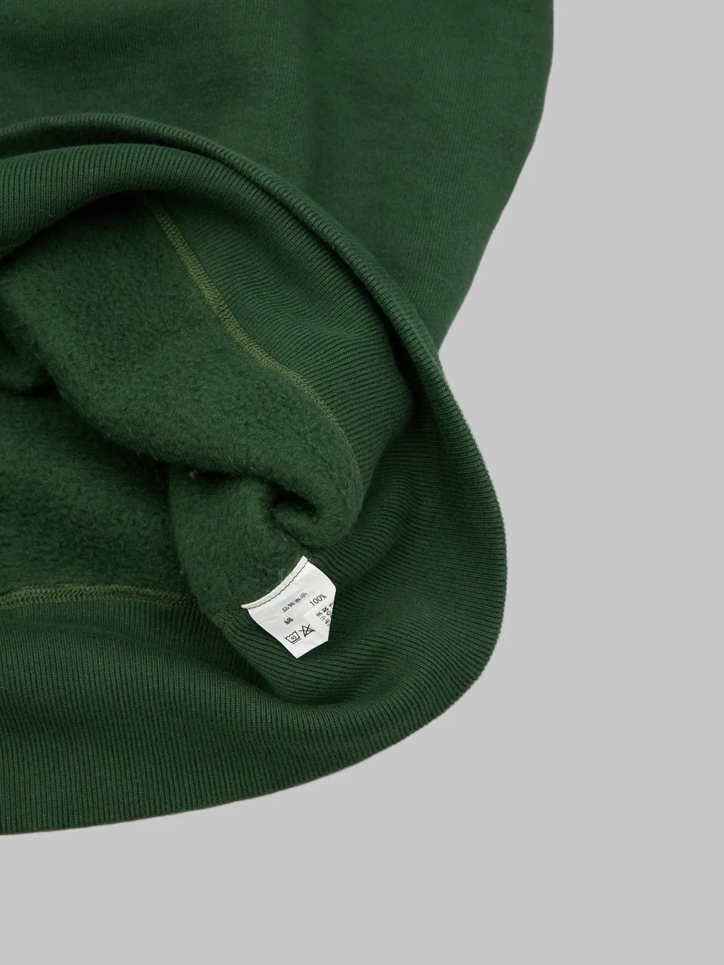 The Strike Gold Loopwheeled Sweatshirt Green